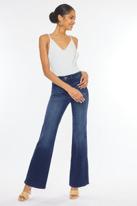 Kan Can April High Rise Slim Flare Jean