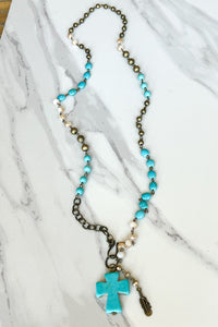 Valerie Necklace in Turquoise