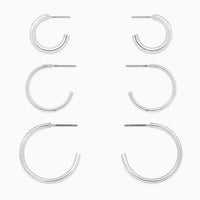 Basic Hoop Earrings Set