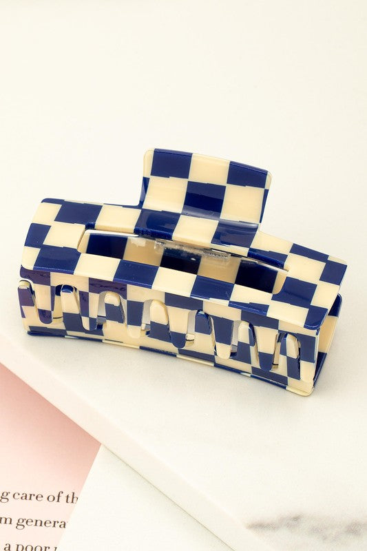 Checker Claw Clip
