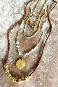 Daphne Necklace in Ivory