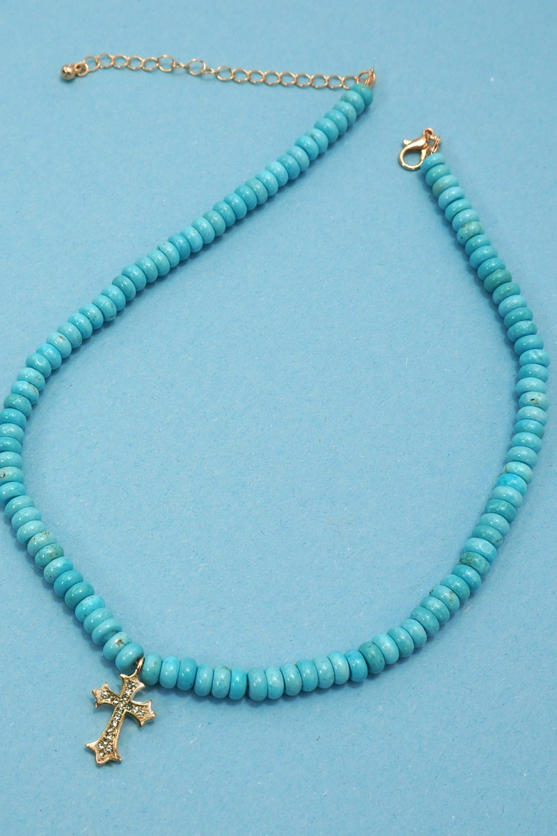 Beaded Charm Necklace