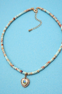 Beaded Charm Necklace