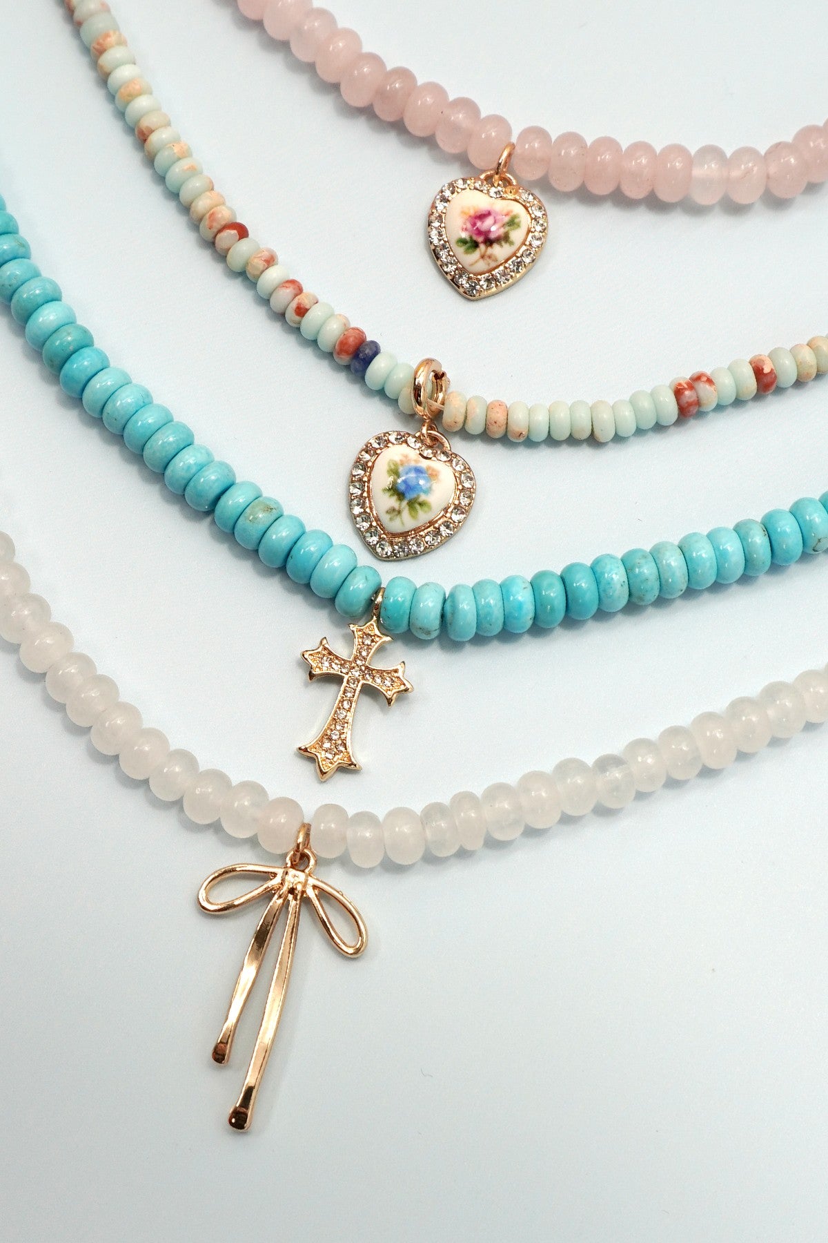 Beaded Charm Necklace