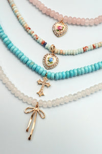 Beaded Charm Necklace