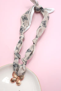 Scarf Charm Necklace