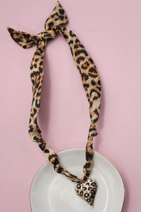 Scarf Charm Necklace