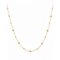 Dainty Clover Chain Necklace in Gold
