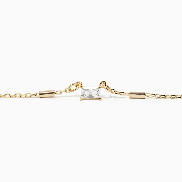 Baguette Bar Necklace