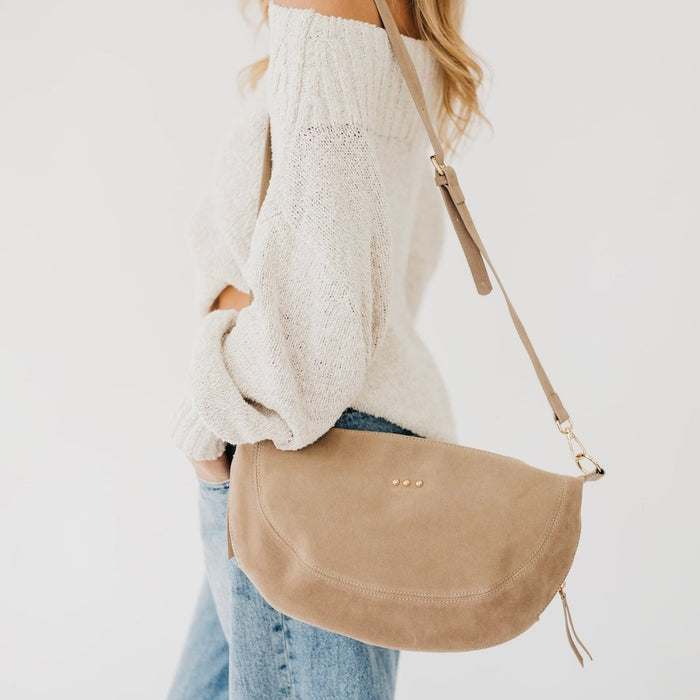 Pretty Simple Suede Netty Crossbody