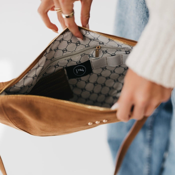 Pretty Simple Suede Netty Crossbody