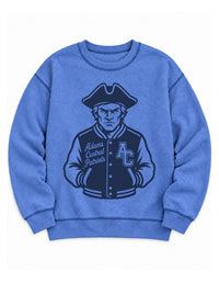 Custom Inside Out Varsity Mascot Sweatshirt