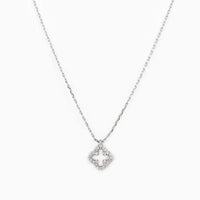 Open Clover Pendant Necklace