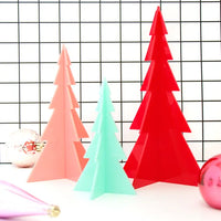 Acrylic Christmas Tree Set