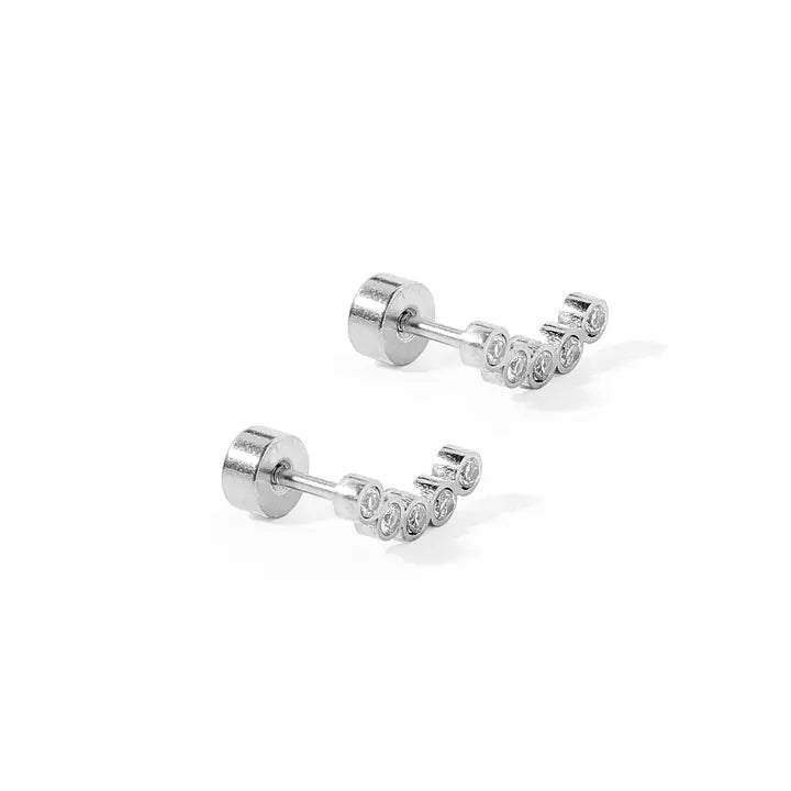 Linny Co. Abigail Screwback Stud Earrings