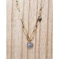 Double Heart Necklace