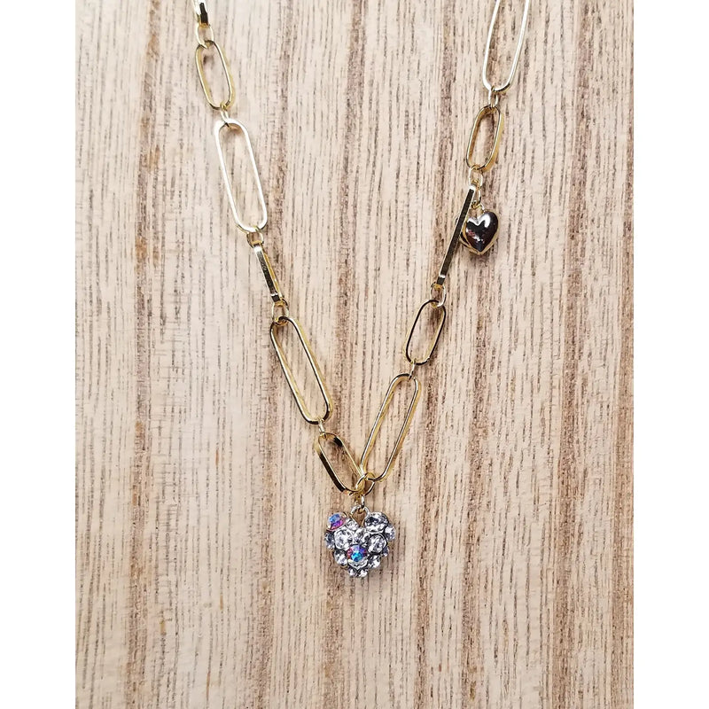 Double Heart Necklace