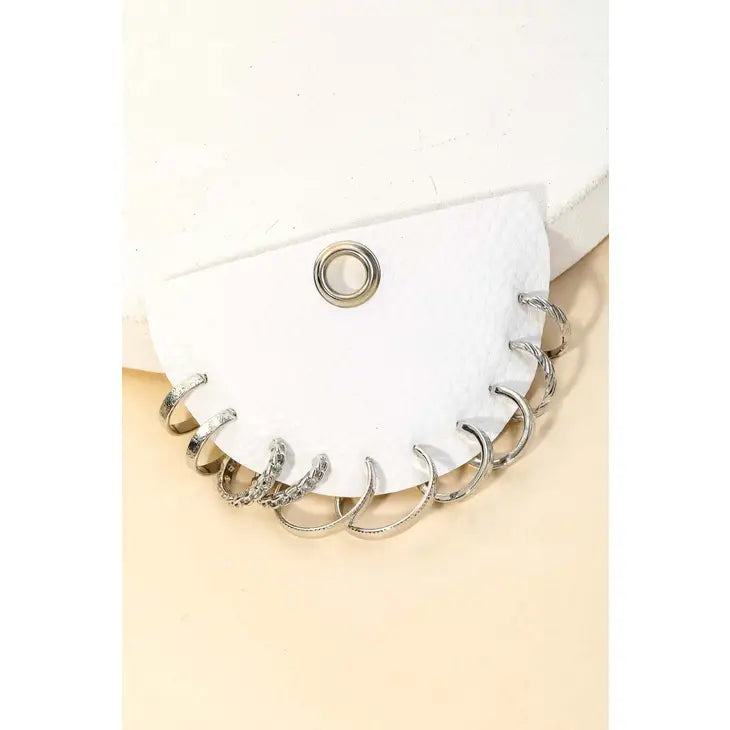 Mini Hoop Earrings Set