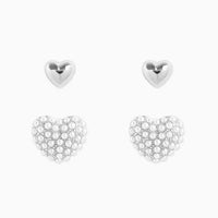 Heart Earring Set