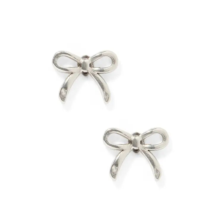 Linny Co. Sadie Bow Screwback Stud Earrings