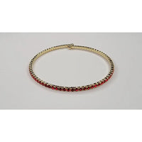 Small Rhinestone Bracelet in Gold