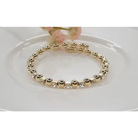 Emma Bead and Stone Bracelet