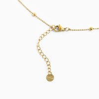 Dainty Clover Chain Necklace in Gold