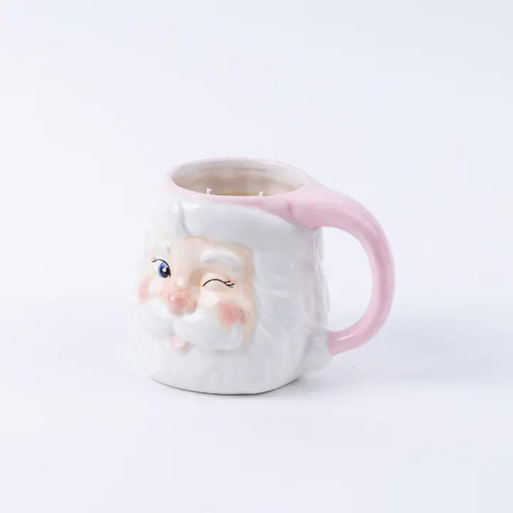 Sweet Grace Santa Mug Candle