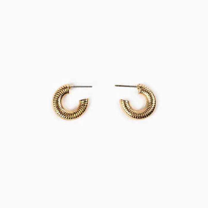 Bold Chunky Hoop Earring Set