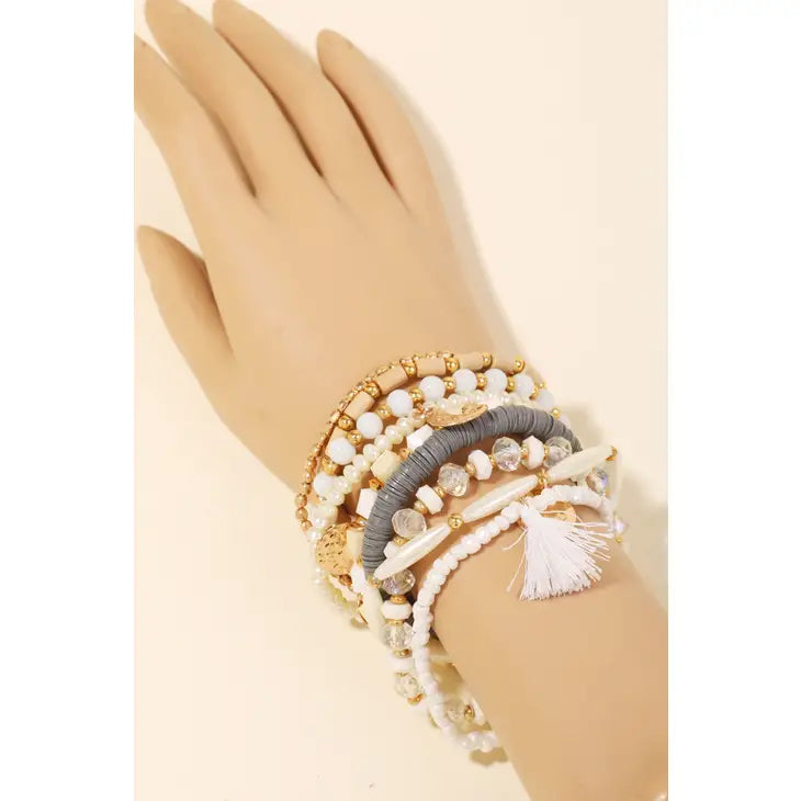 Mixed Bead Bracelet Set