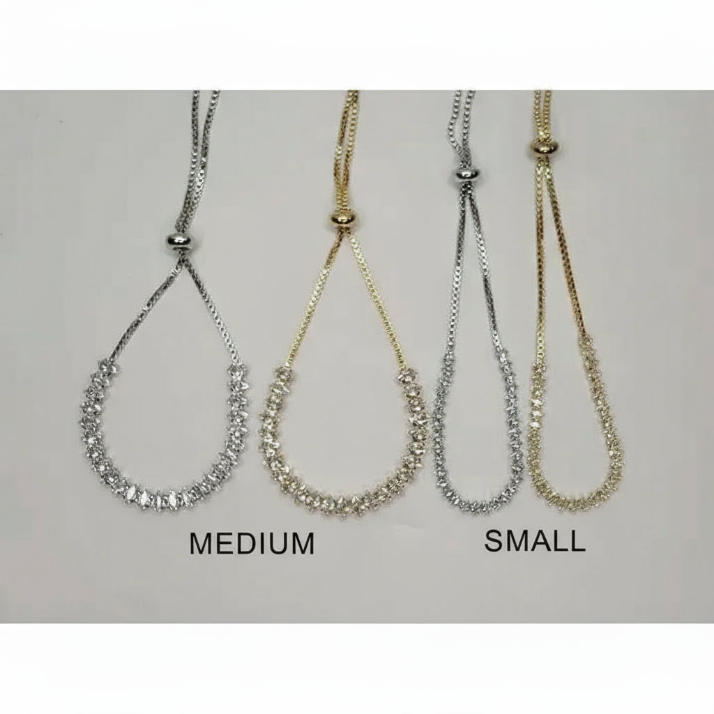 Ann Marquise CZ Slide Bracelet