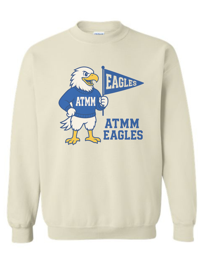 ATMM Eagles Vintage Mascot Tee & Sweatshirt