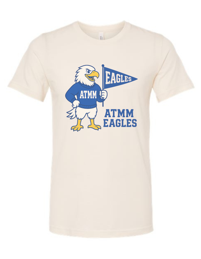 ATMM Eagles Vintage Mascot Tee & Sweatshirt