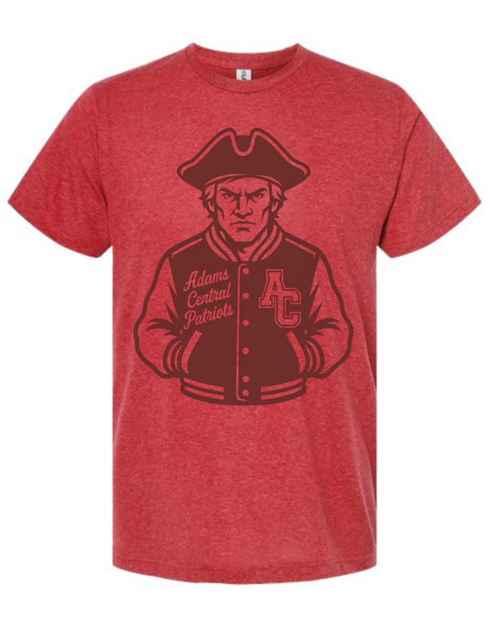 Adams Central Patriots Varsity Mascot Tee
