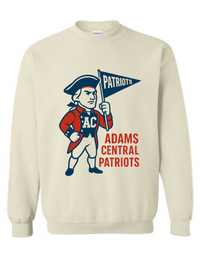 Adams Central Patriots Vintage Mascot Tee & Sweatshirt