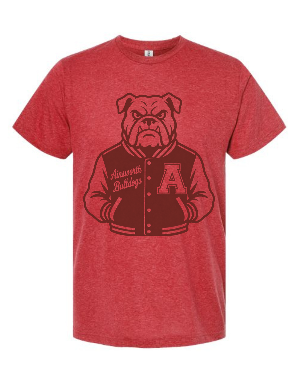 Ainsworth Bulldogs Varsity Mascot Tee