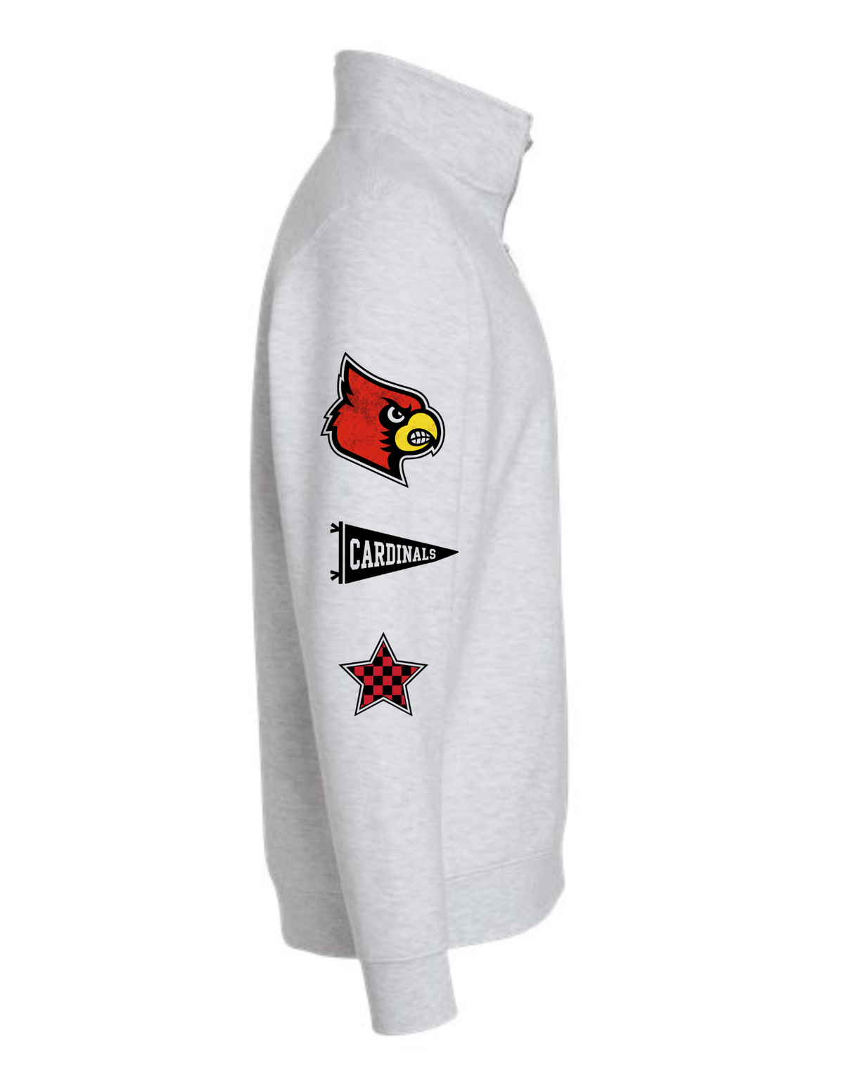 Alma Cardinals Game Day 1/4 Zip