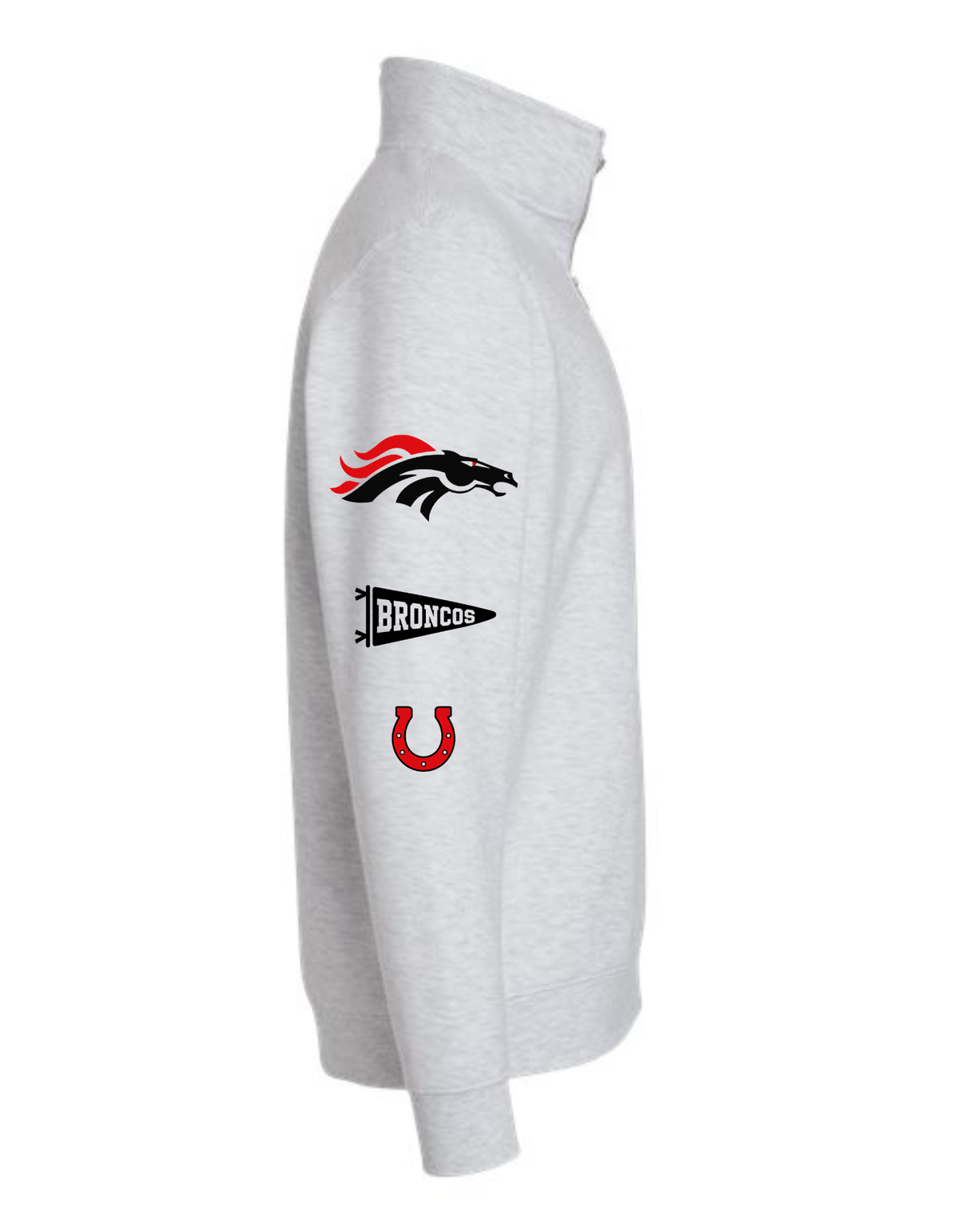 Amherst Broncos Game Day 1/4 Zip