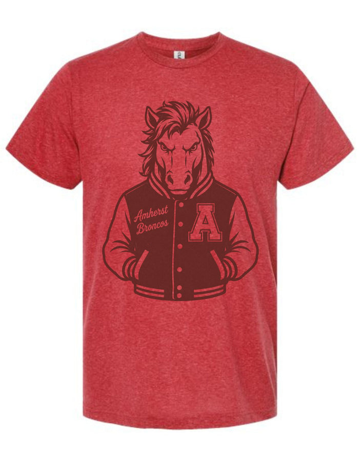Amherst Broncos Varsity Mascot Tee