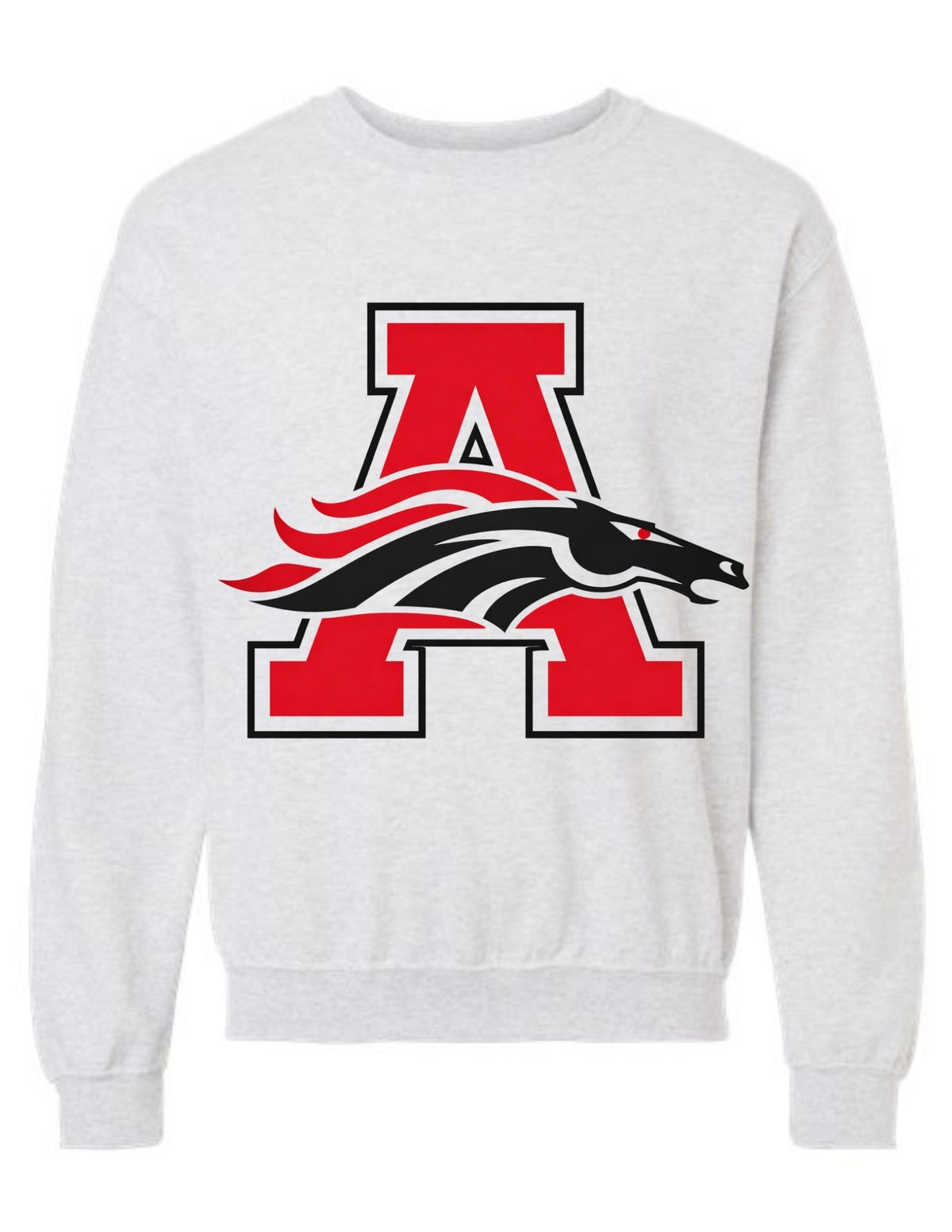 Amherst Broncos Big Print Sweatshirt