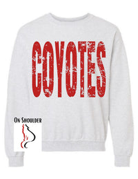 Anselmo Merna Coyotes Big Print Sweatshirt