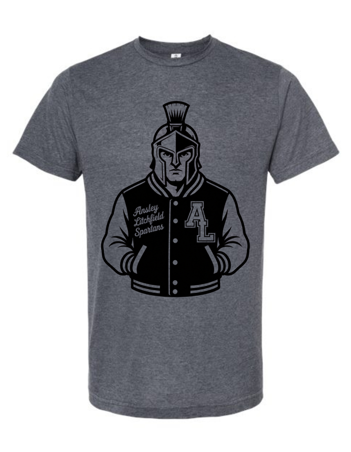 Ansley Litchfield Spartans Varsity Mascot Tee