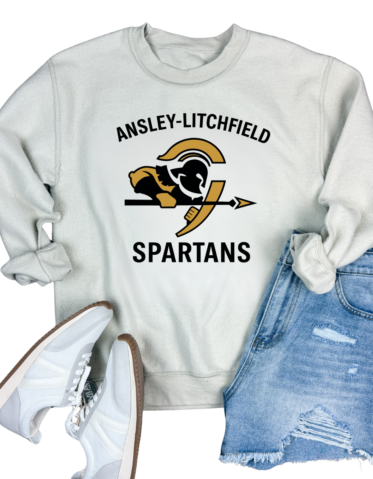 Ansley-Litchfield Spartans Inside Out Sweatshirt