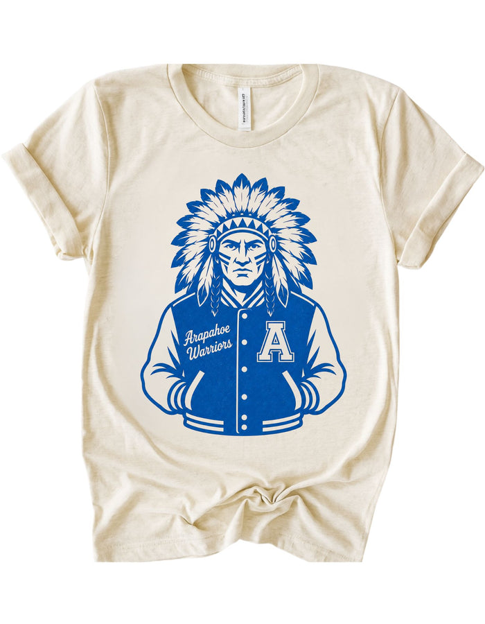 Arapahoe Warriors Varsity Mascot Tee