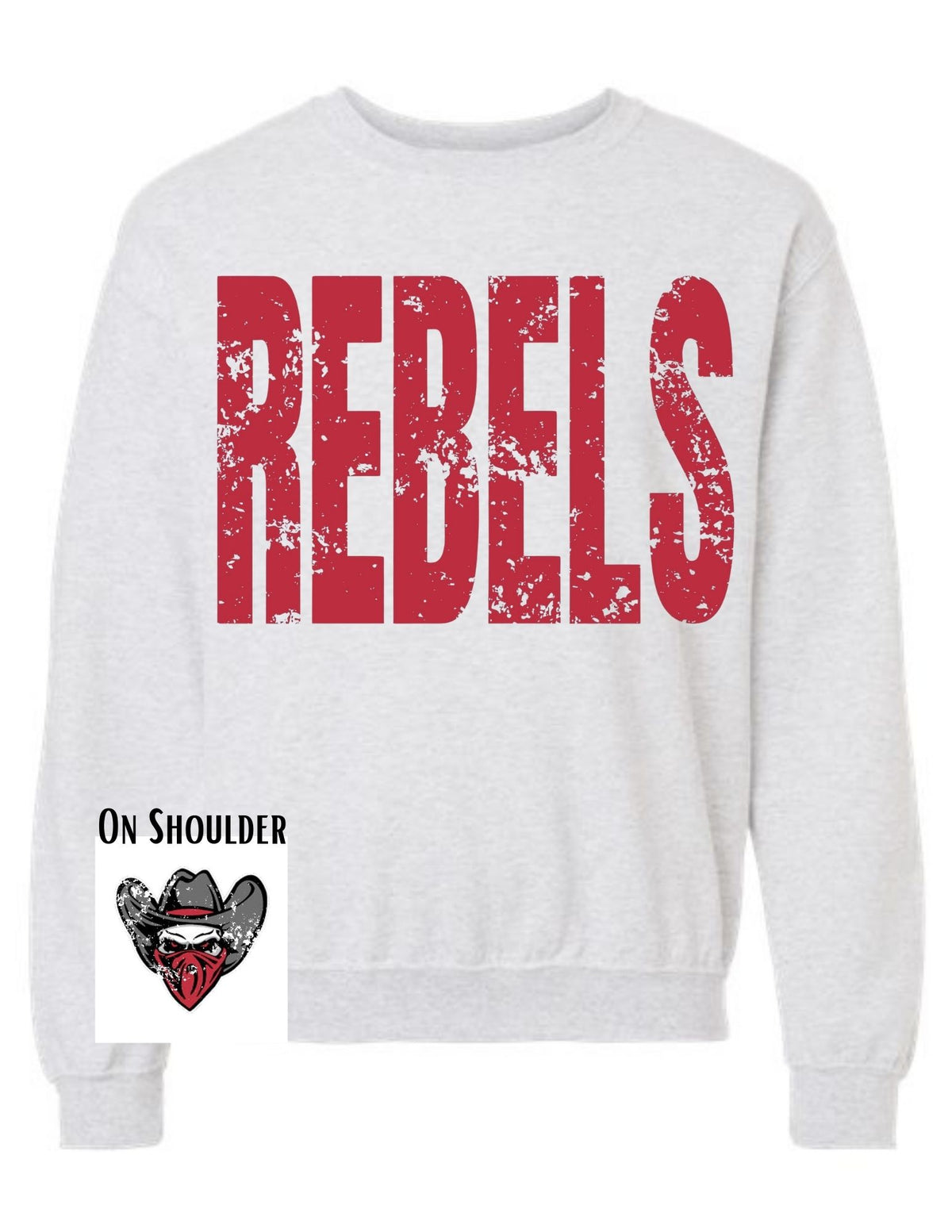 Arcadia Loup City Rebels Big Print Sweatshirt