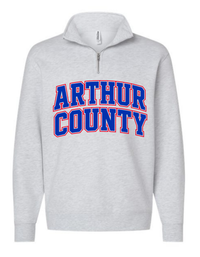 Arthur County Wolves Game Day 1/4 Zip
