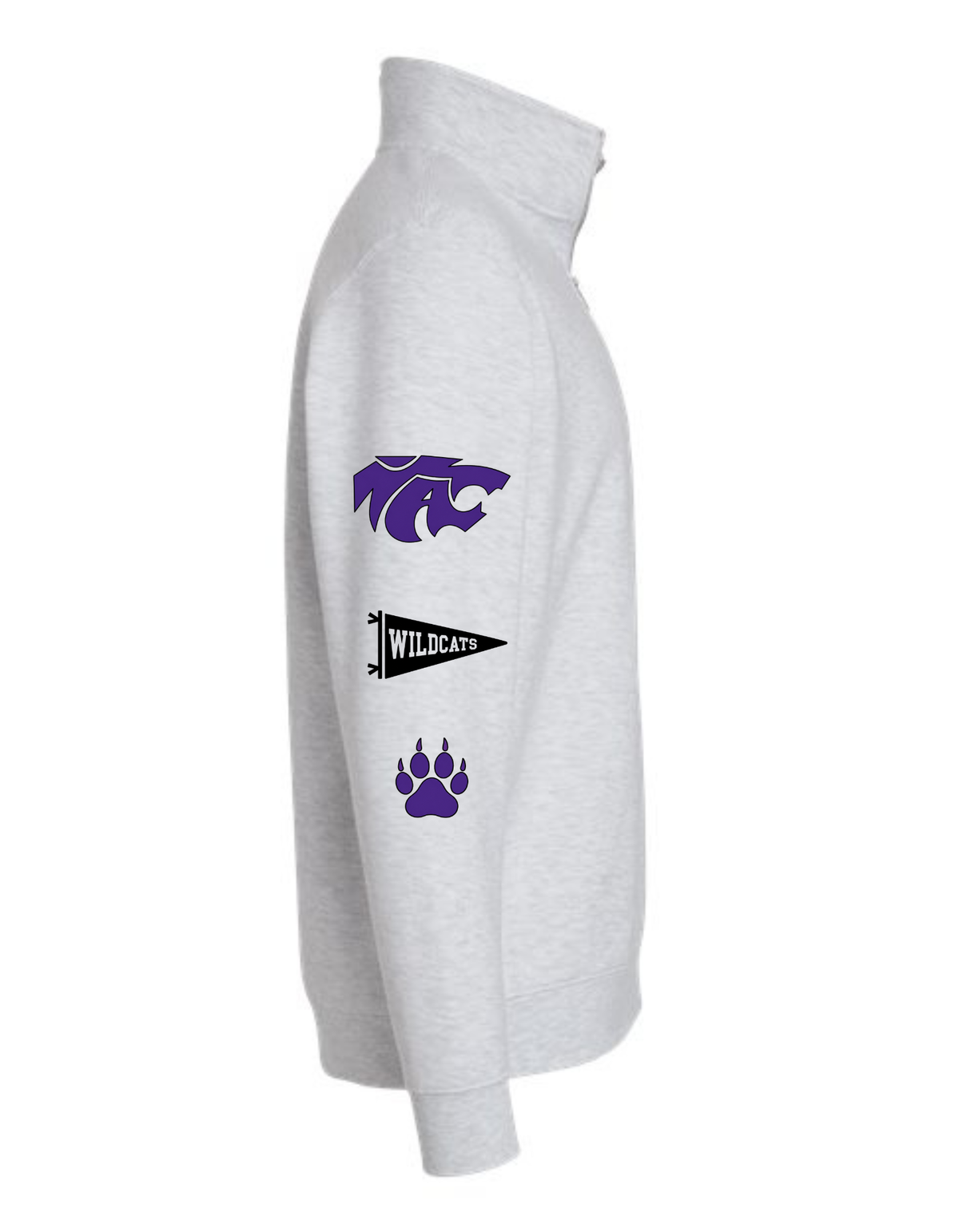 Axtell Wildcats Game Day 1/4 Zip