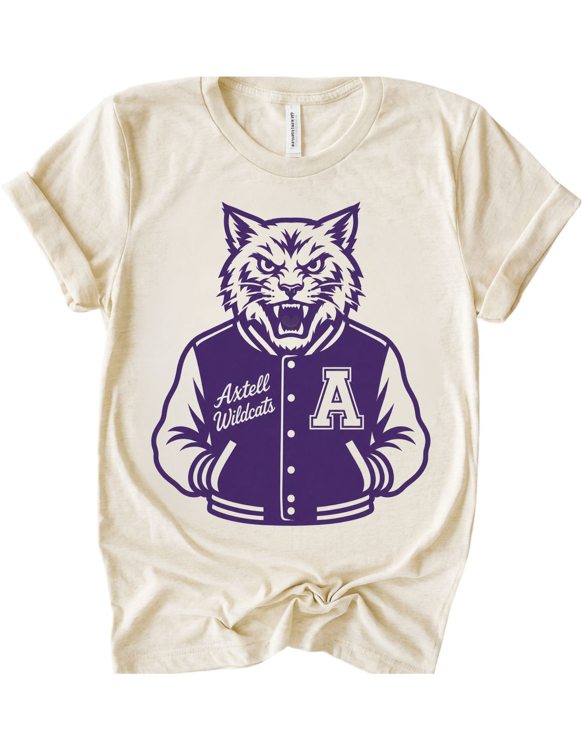 Axtell Wildcats Varsity Mascot Tee