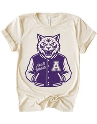 Axtell Wildcats Varsity Mascot Tee