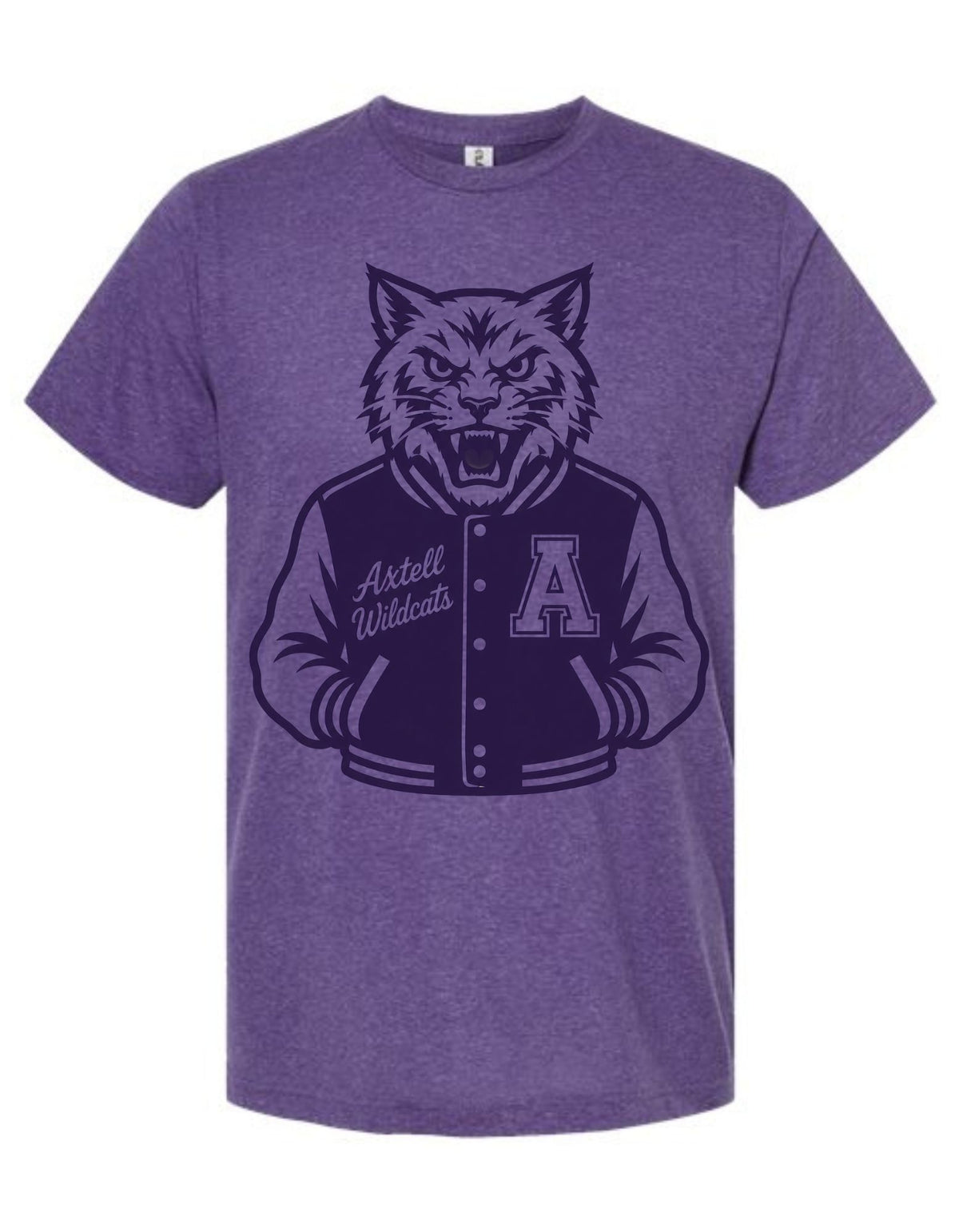 Axtell Wildcats Varsity Mascot Tee